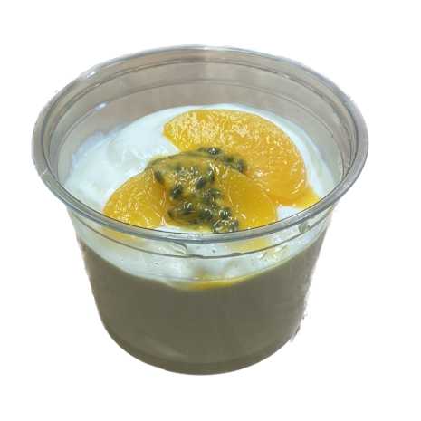 Slagyoghurt mango-passievrucht