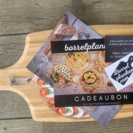 Borrelplanken Cadeaubon
