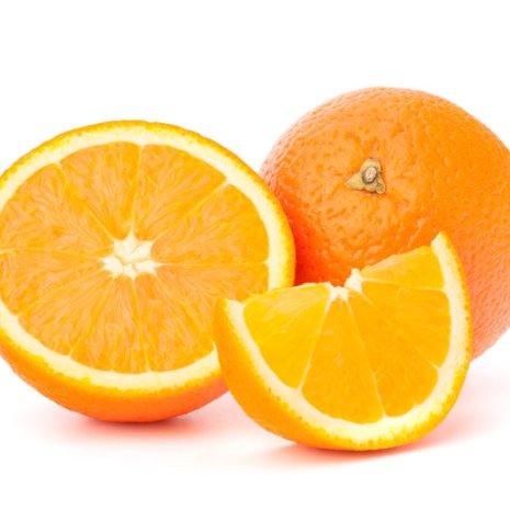 Sinaasappel hand 